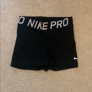 Nike Pro 3” Shorts Black